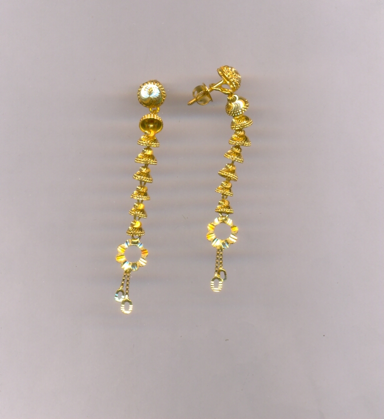 GOLD HANGING PLAIN FANCY
