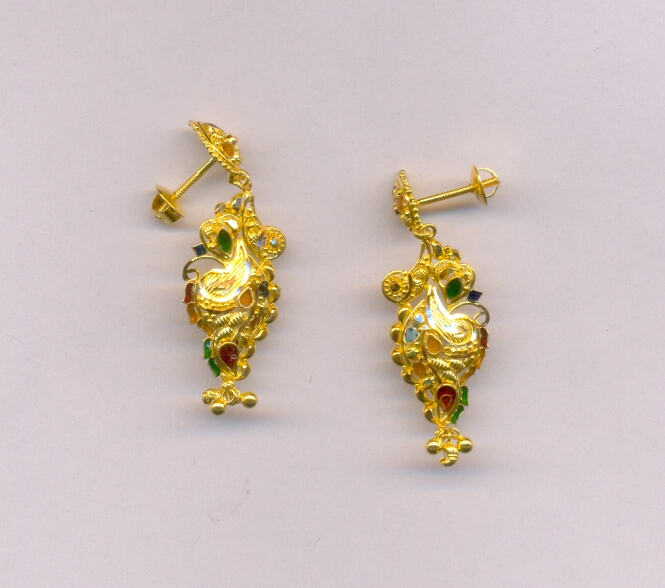 GOLD HANGING PLAIN FANCY