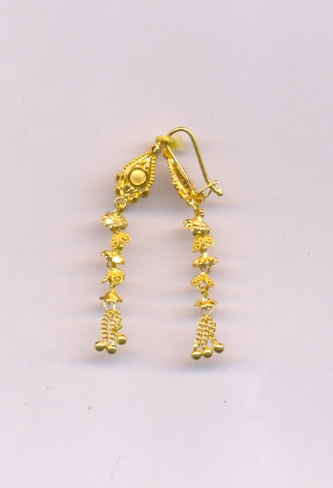 GOLD HANGING PLAIN FANCY