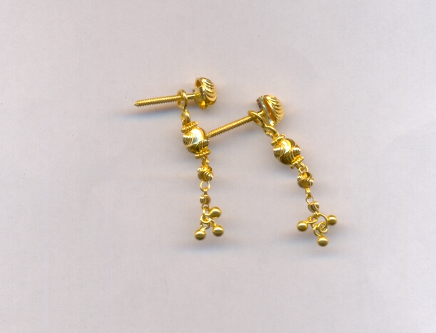 GOLD HANGING PLAIN FANCY