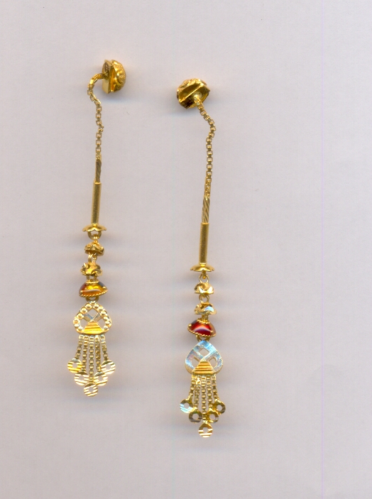 GOLD HANGING PLAIN FANCY