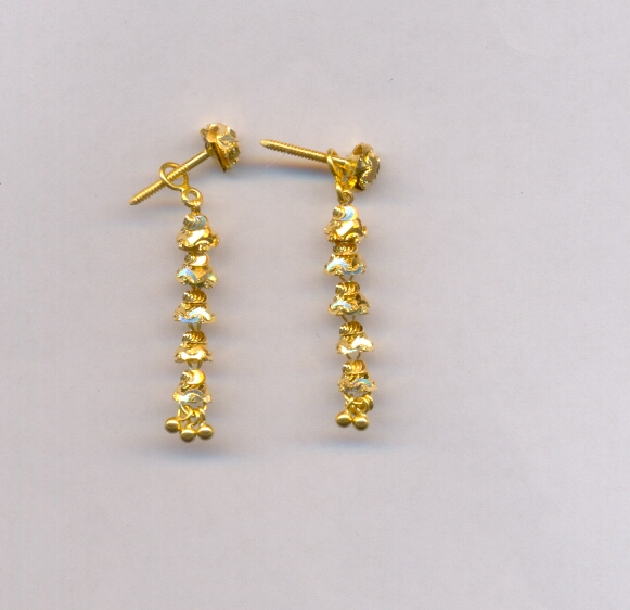 GOLD HANGING PLAIN FANCY