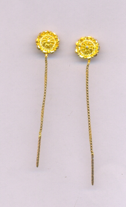 GOLD HANGING PLAIN FANCY