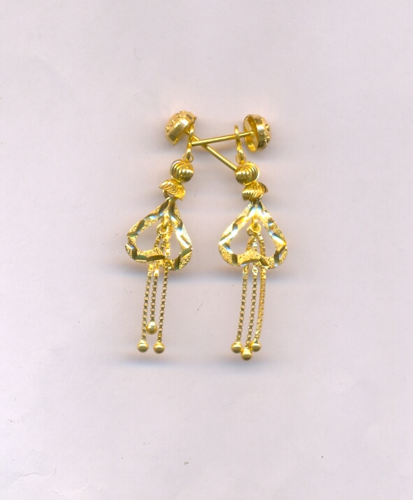 GOLD HANGING PLAIN FANCY