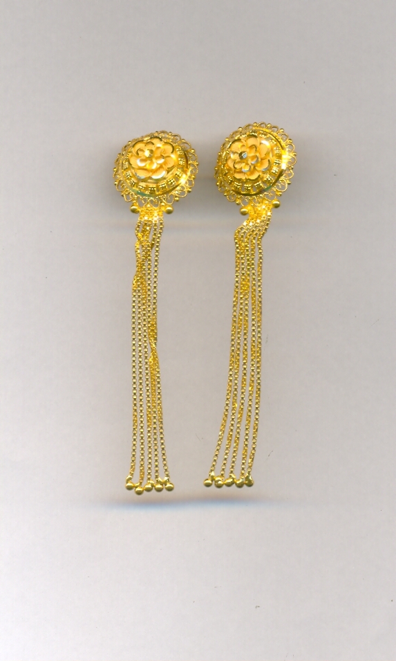 GOLD HANGING PLAIN FANCY