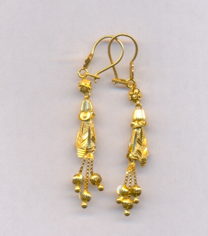 GOLD HANGING PLAIN FANCY