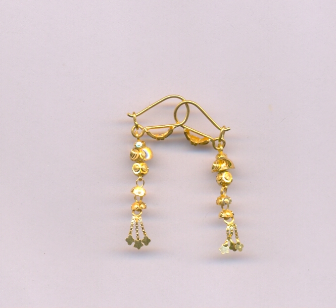 GOLD HANGING PLAIN FANCY
