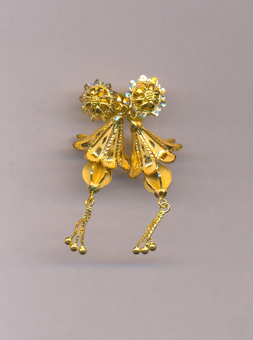 GOLD HANGING PLAIN FANCY