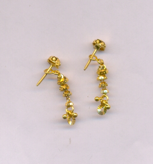 GOLD HANGING PLAIN FANCY