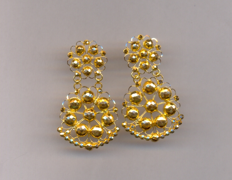GOLD HANGING PLAIN FANCY