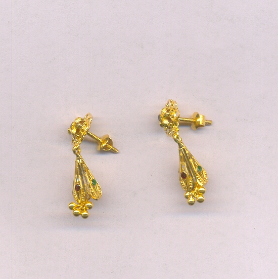 GOLD HANGING PLAIN FANCY