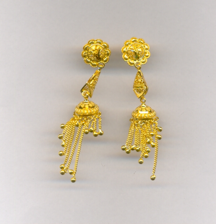 GOLD HANGING PLAIN FANCY
