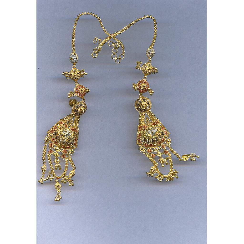 GOLD HANGING PLAIN FANCY