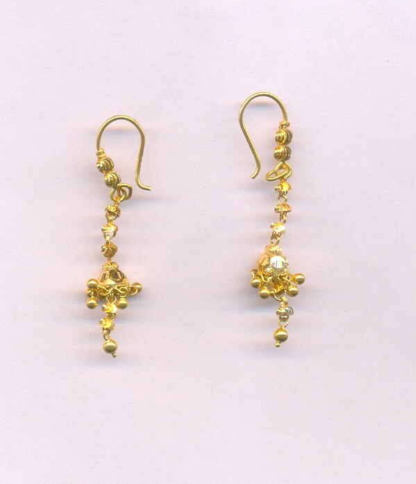 GOLD HANGING PLAIN FANCY