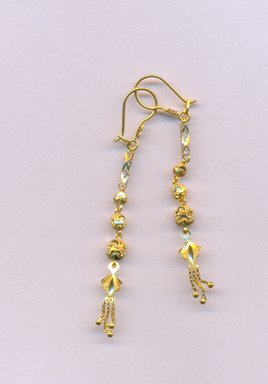GOLD HANGING PLAIN FANCY