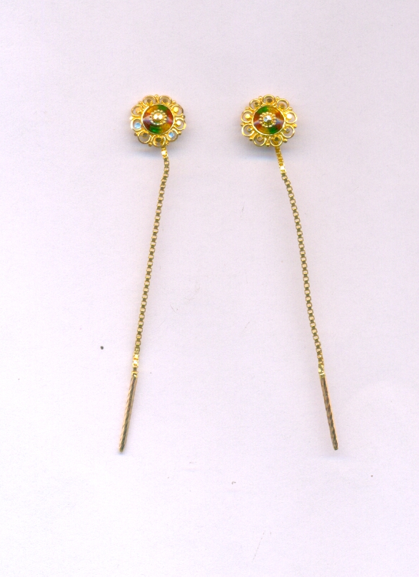 GOLD HANGING PLAIN FANCY