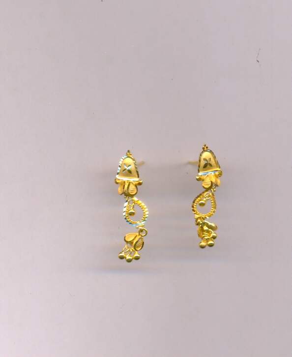 GOLD HANGING PLAIN FANCY
