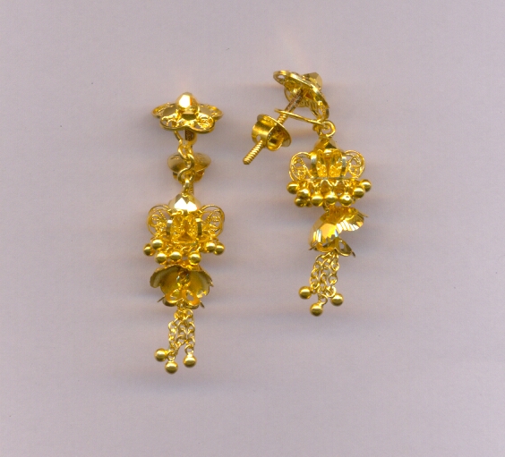 GOLD HANGING PLAIN FANCY