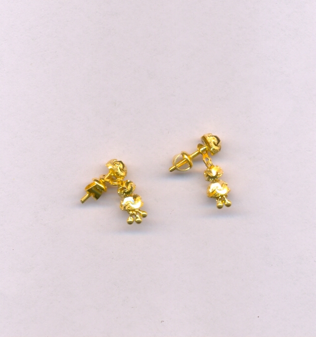 GOLD HANGING PLAIN FANCY