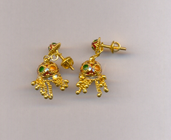 GOLD HANGING PLAIN FANCY