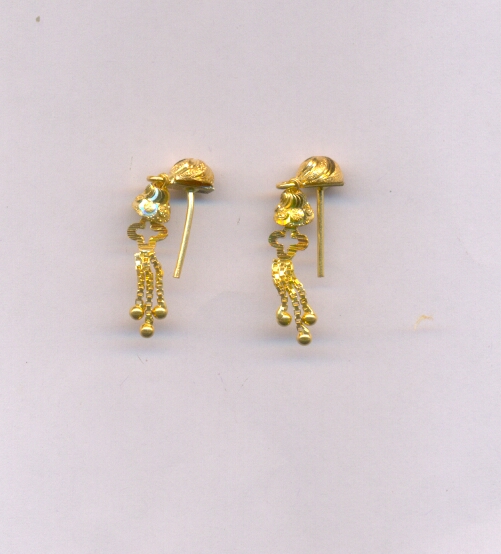 GOLD HANGING PLAIN FANCY