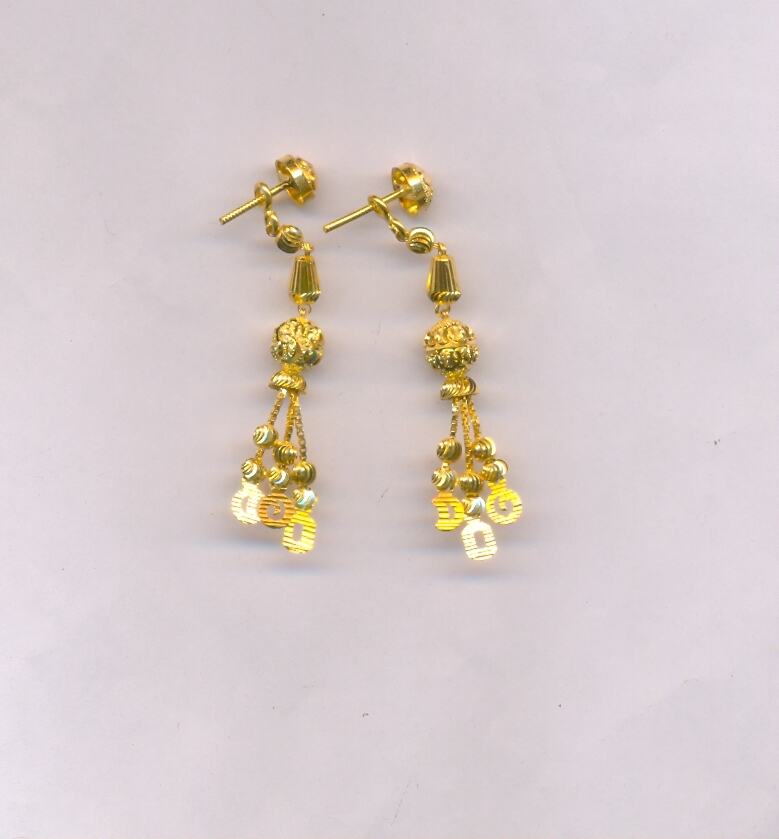 GOLD HANGING PLAIN FANCY