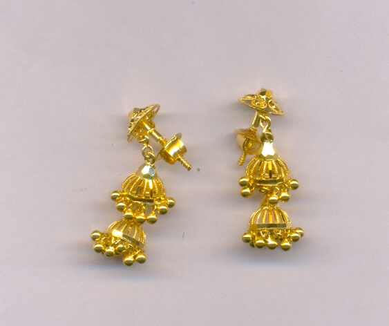 GOLD HANGING PLAIN FANCY