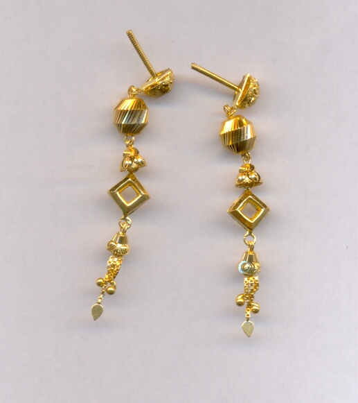 GOLD HANGING PLAIN FANCY