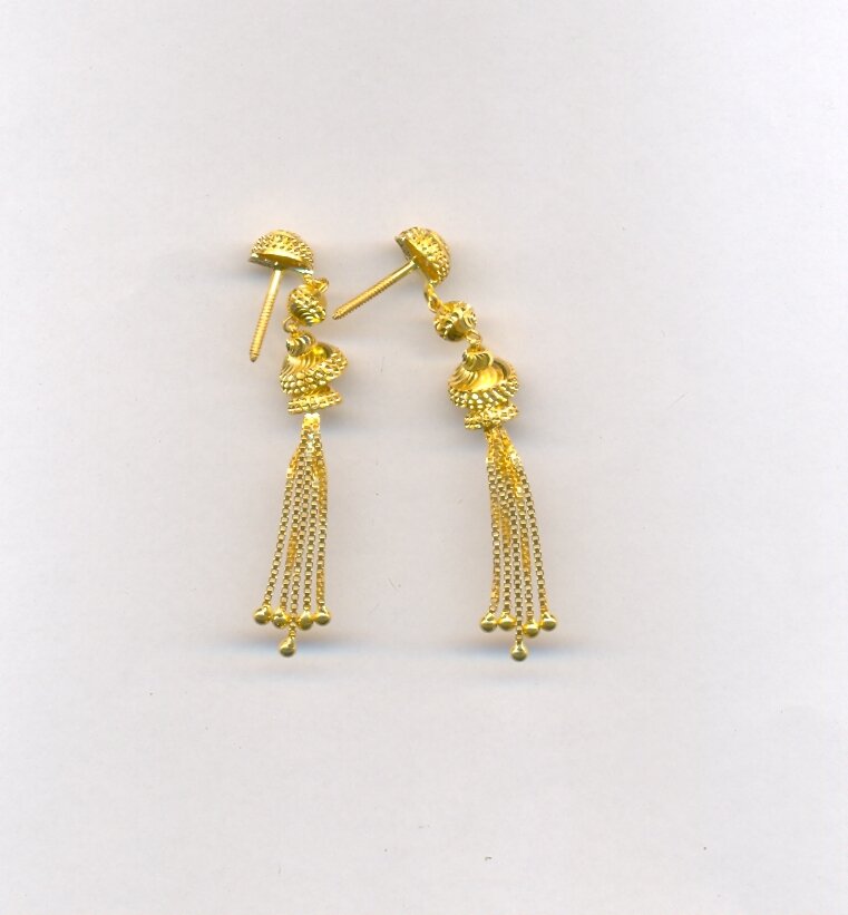 GOLD HANGING PLAIN FANCY