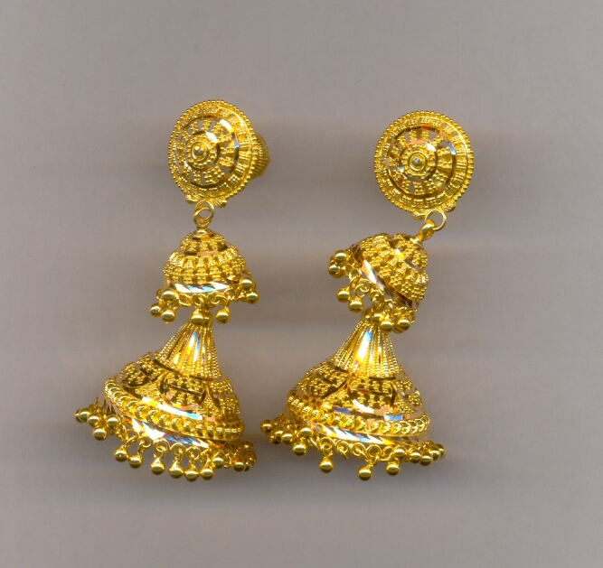 GOLD HANGING PLAIN FANCY