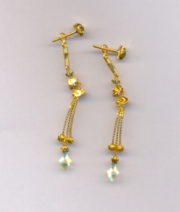 GOLD HANGING PLAIN FANCY
