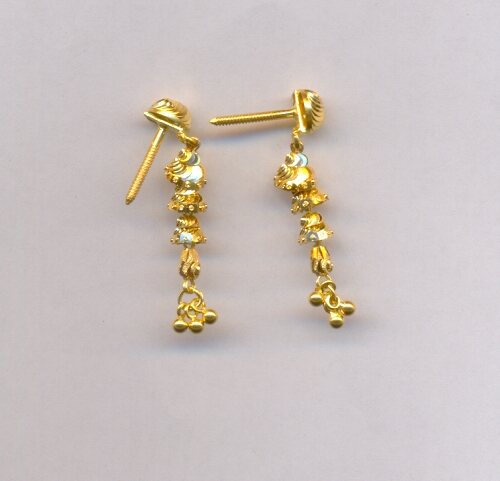 GOLD HANGING PLAIN FANCY