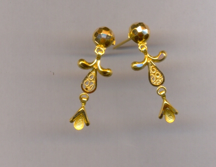 GOLD HANGING PLAIN FANCY