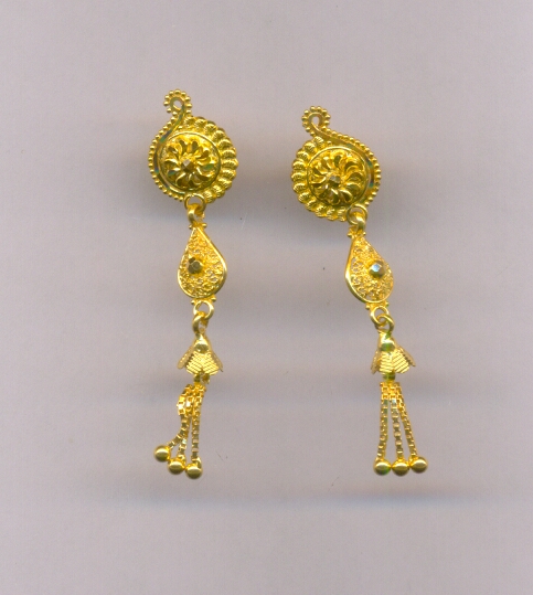 GOLD HANGING PLAIN FANCY