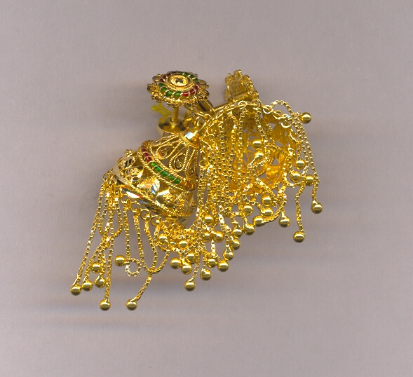 GOLD HANGING PLAIN FANCY