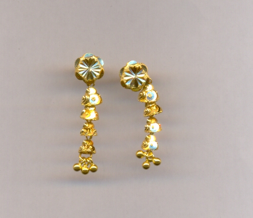 GOLD HANGING PLAIN FANCY