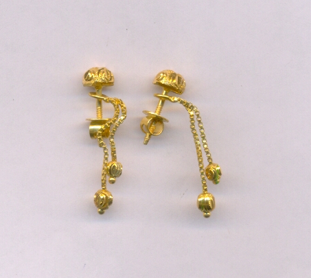 GOLD HANGING PLAIN FANCY