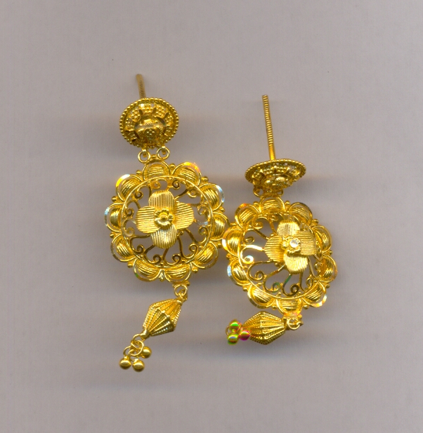 GOLD HANGING PLAIN FANCY