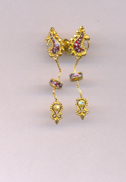 GOLD HANGING PLAIN FANCY