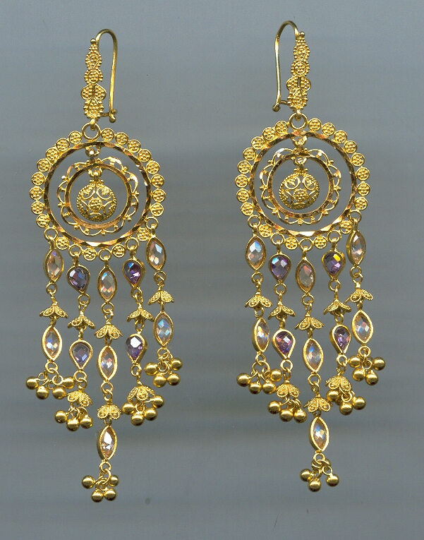 GOLD HANGING PLAIN FANCY