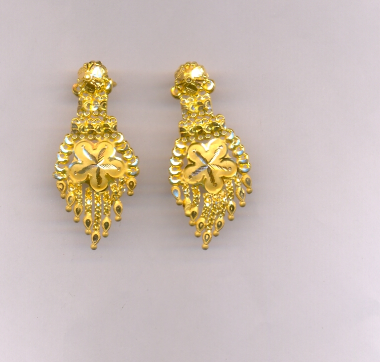 GOLD HANGING PLAIN FANCY