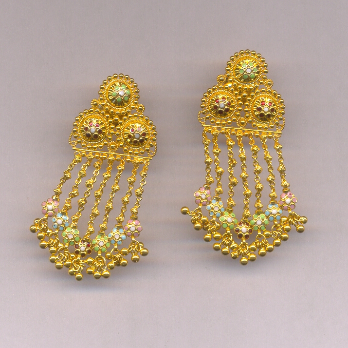 GOLD HANGING PLAIN FANCY