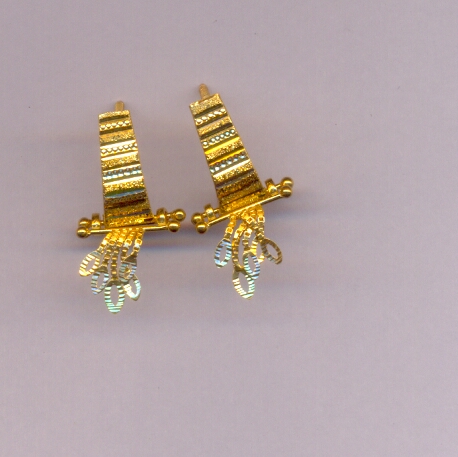 GOLD HANGING PLAIN FANCY