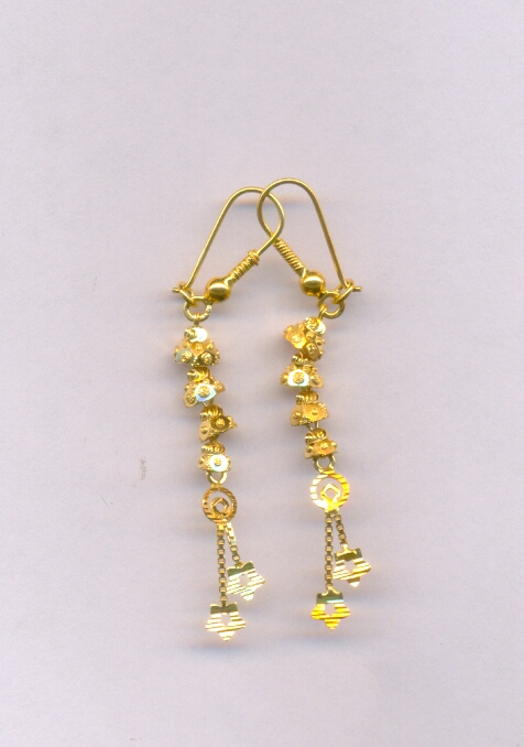 GOLD HANGING PLAIN FANCY
