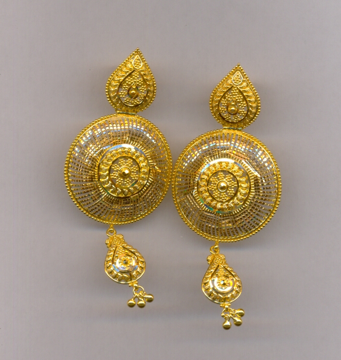 GOLD HANGING PLAIN FANCY