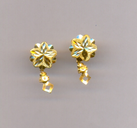 GOLD HANGING PLAIN FANCY