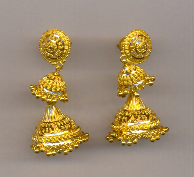 GOLD HANGING PLAIN FANCY