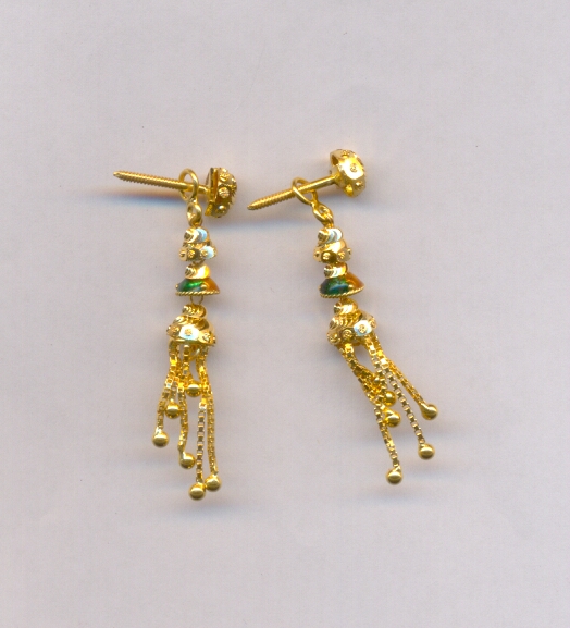 GOLD HANGING PLAIN FANCY