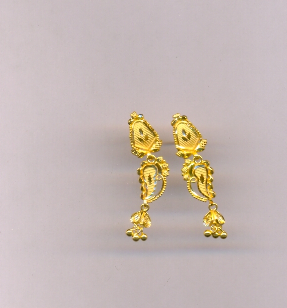 GOLD HANGING PLAIN FANCY