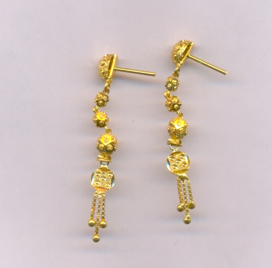GOLD HANGING PLAIN FANCY